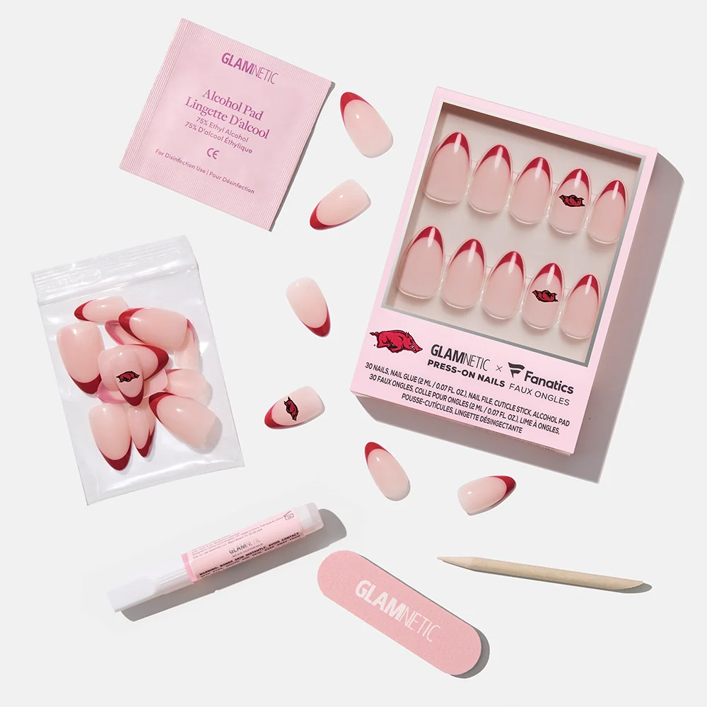 Arkansas Razorbacks Press-On Nail Set - Image 4