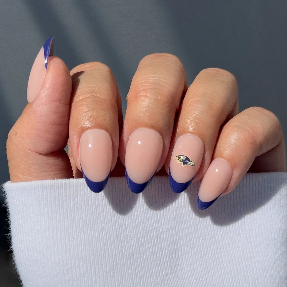 Baltimore Ravens Press-On Nail Set