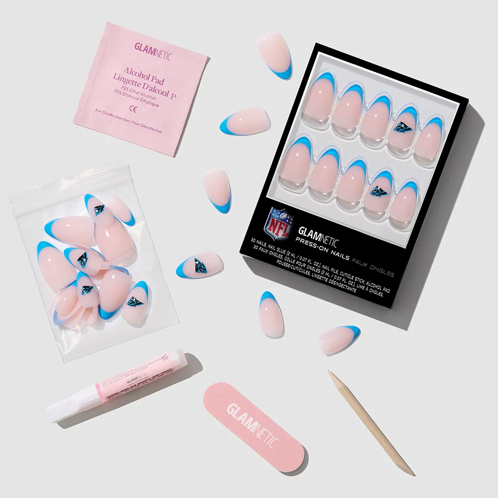 Carolina Panthers Press-On Nail Set - Image 4