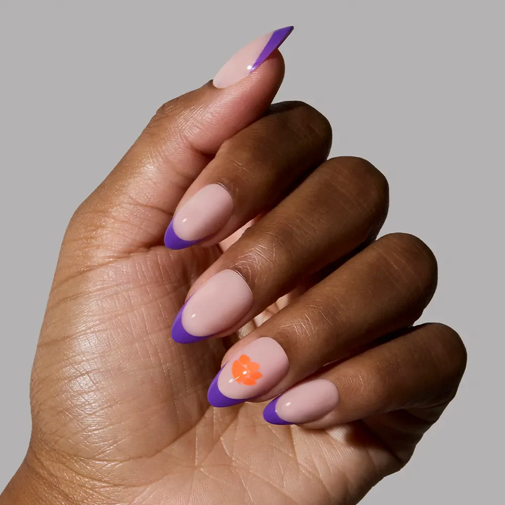 Clemson Tigers Press-On Nail Set - Image 3