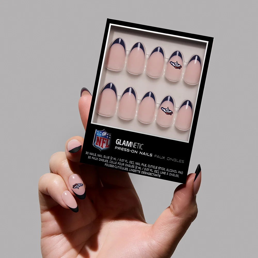 Denver Broncos Press-On Nail Set - Image 2