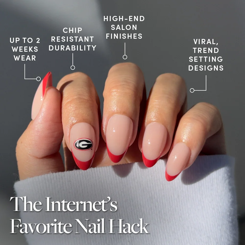 Georgia Bulldogs Press-On Nail Set - Image 5