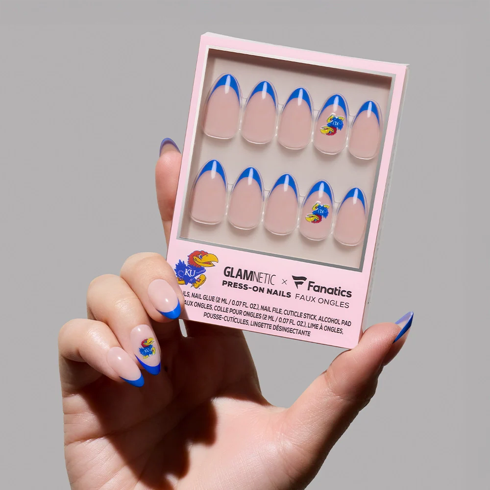 Kansas Jayhawks Press-On Nail Set - Image 2