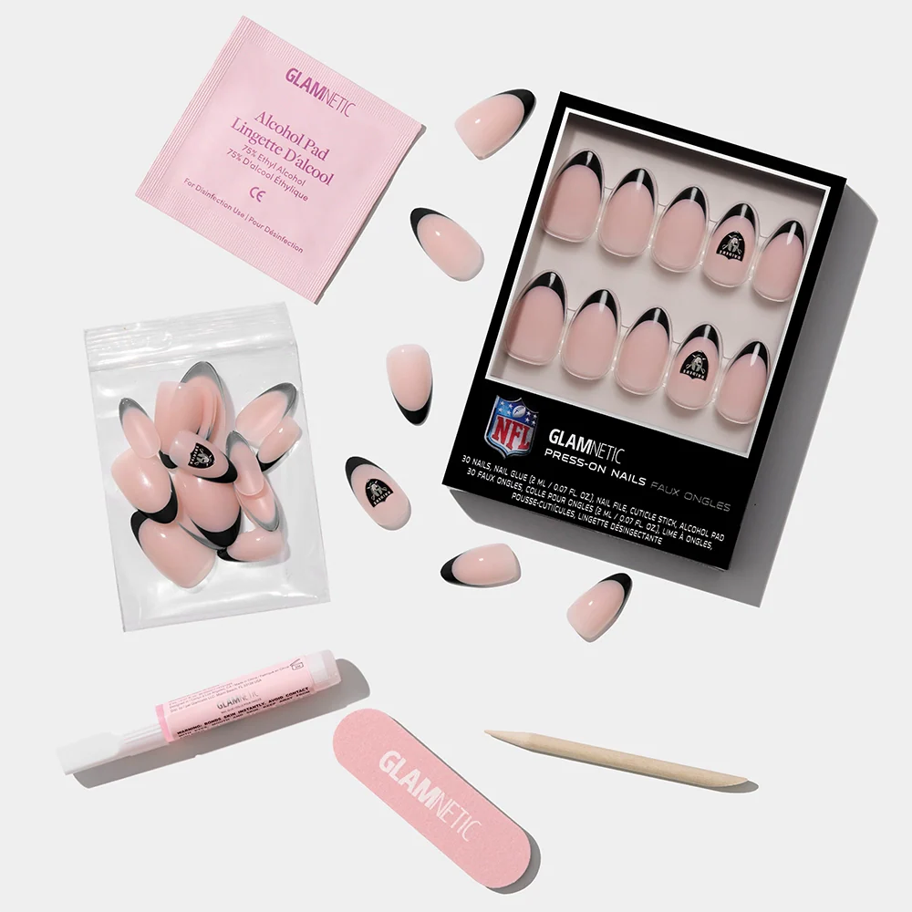 Las Vegas Raiders Press-On Nail Set - Image 4