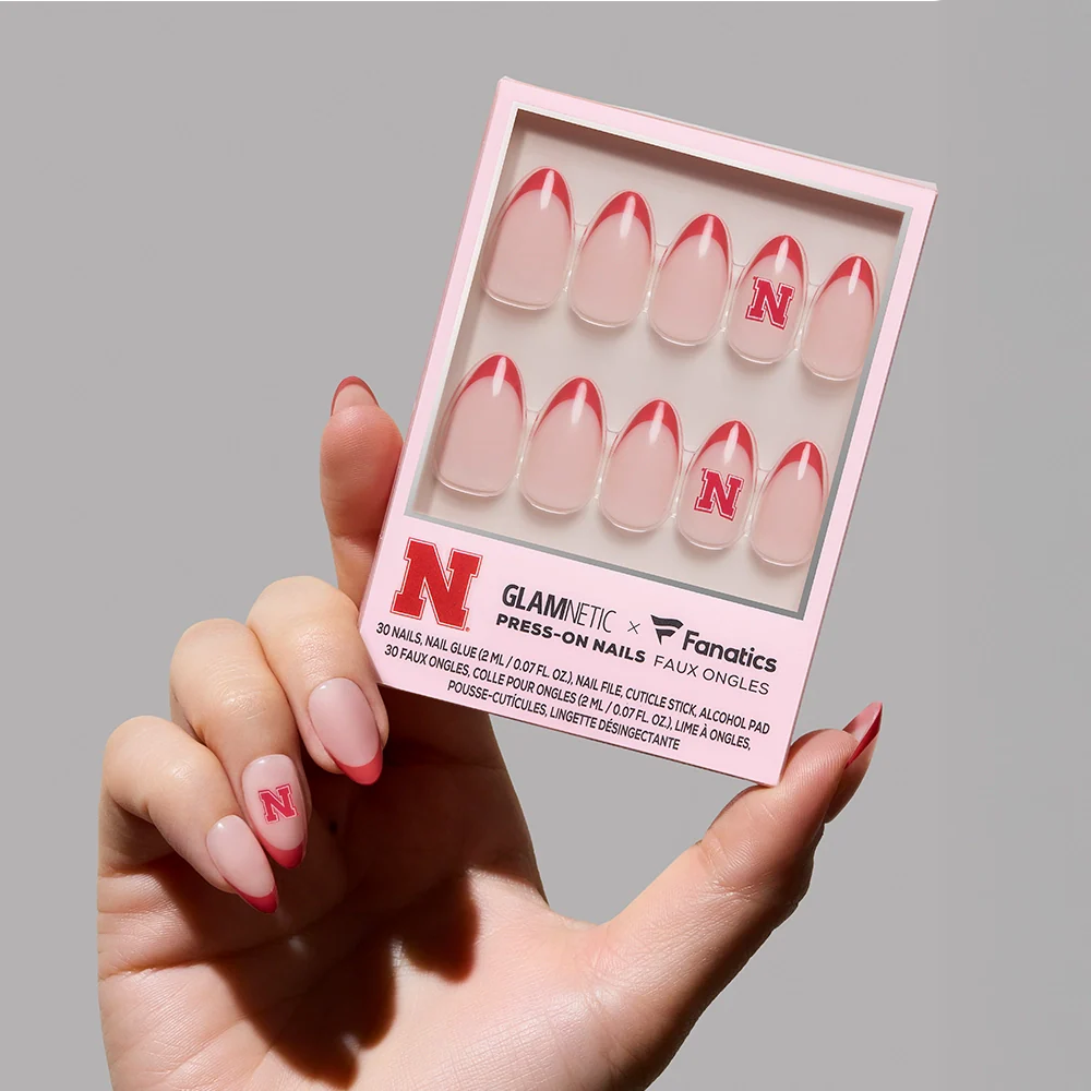 Nebraska Cornhuskers Press-On Nail Set - Image 2
