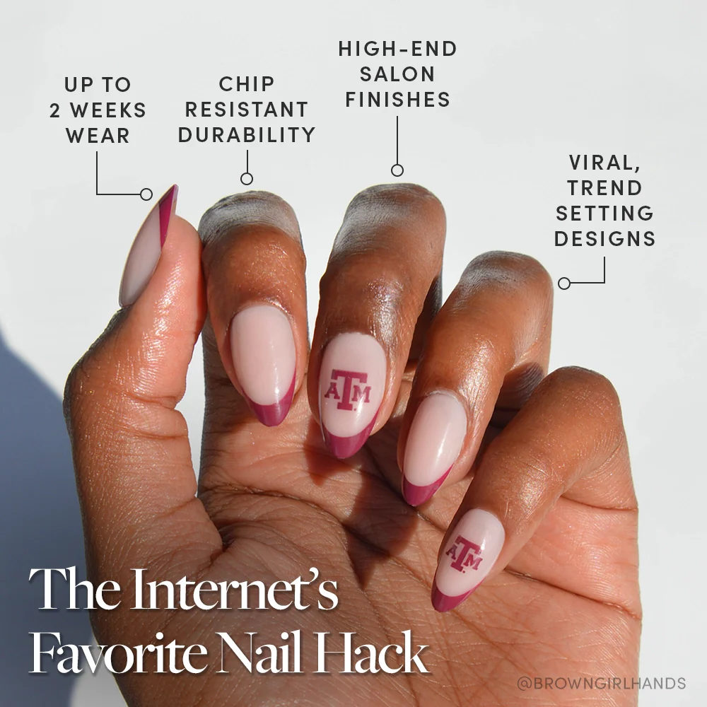 Texas A&M Aggies Press-On Nail Set - Image 5