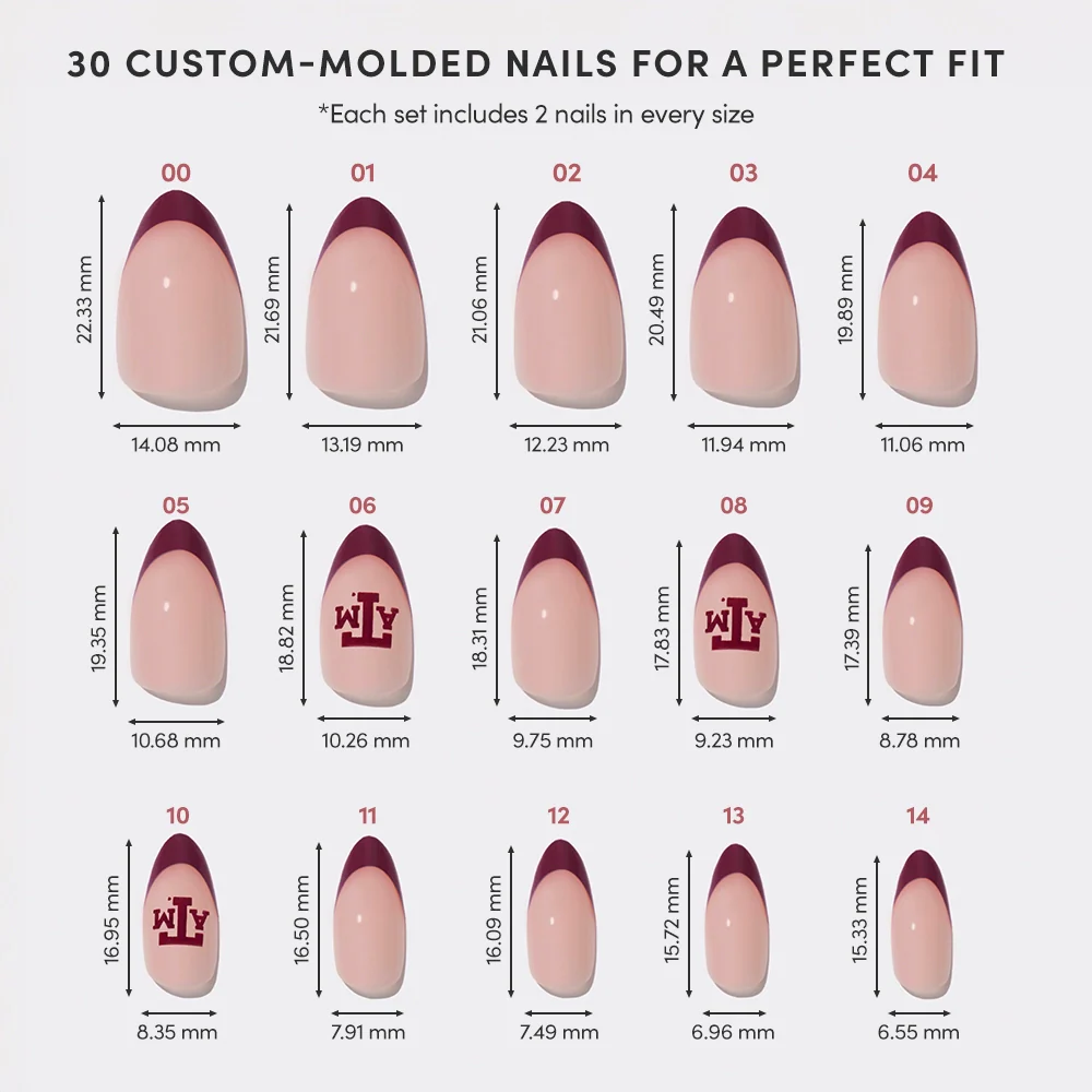 Texas A&M Aggies Press-On Nail Set - Image 6