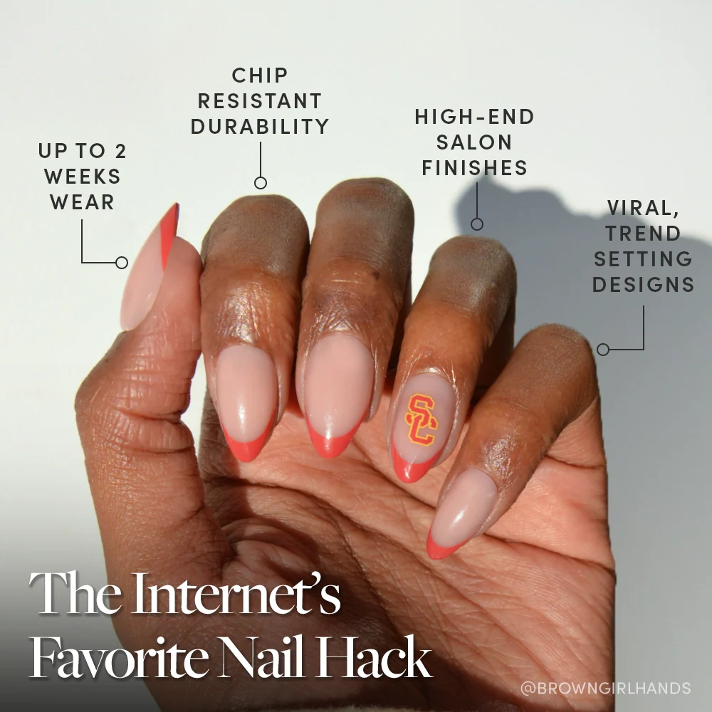 USC Trojans Press-On Nail Set - Image 5