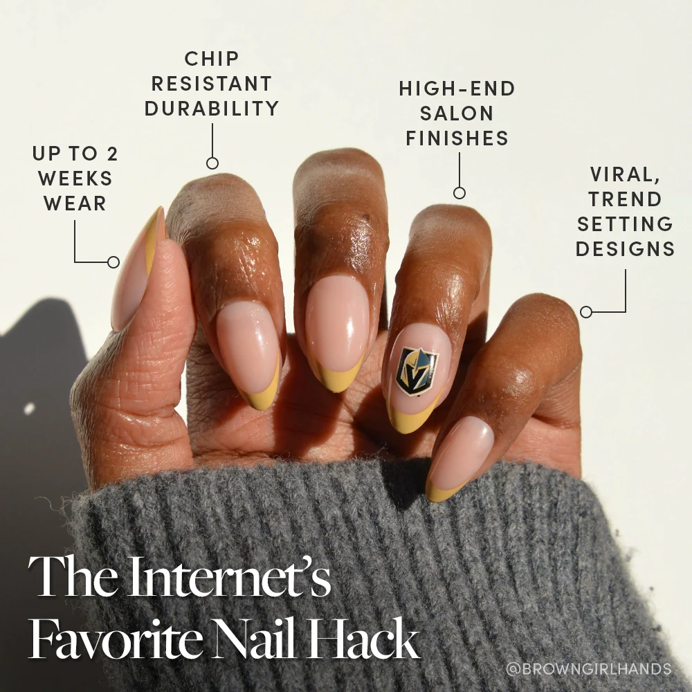 Vegas Golden Knights Press-On Nail Set - Image 5
