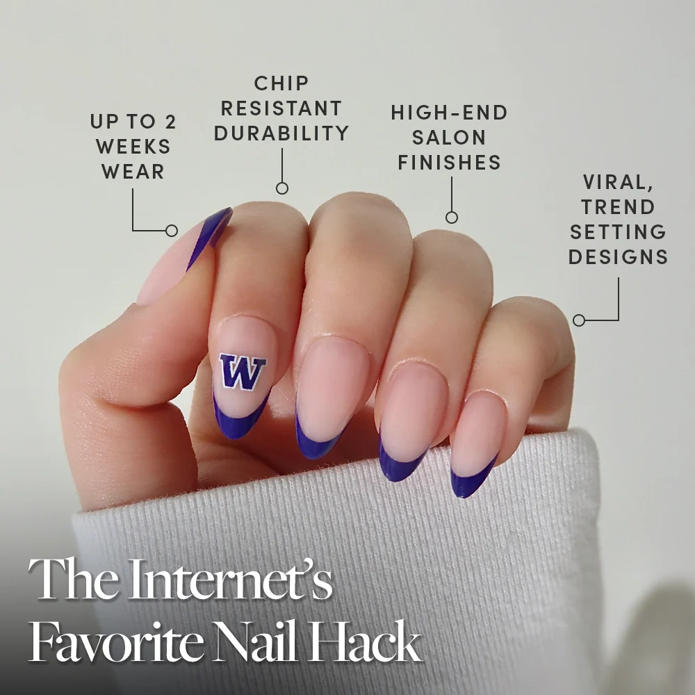Washington Huskies Press-On Nail Set - Image 5