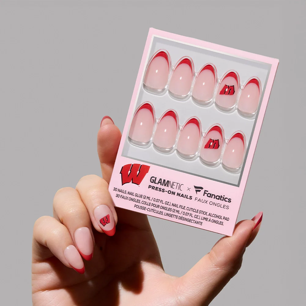 Wisconsin Badgers Press-On Nail Set - Image 2